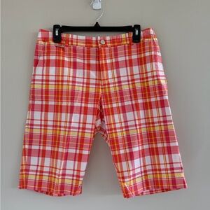 Ralph Lauren Sz 8 Bermuda Plaid Preppy Golf Casual Summer Preppy Women’s Shorts